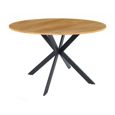 Стол обеденный SIGNAL TALIA II дуб/черный 90